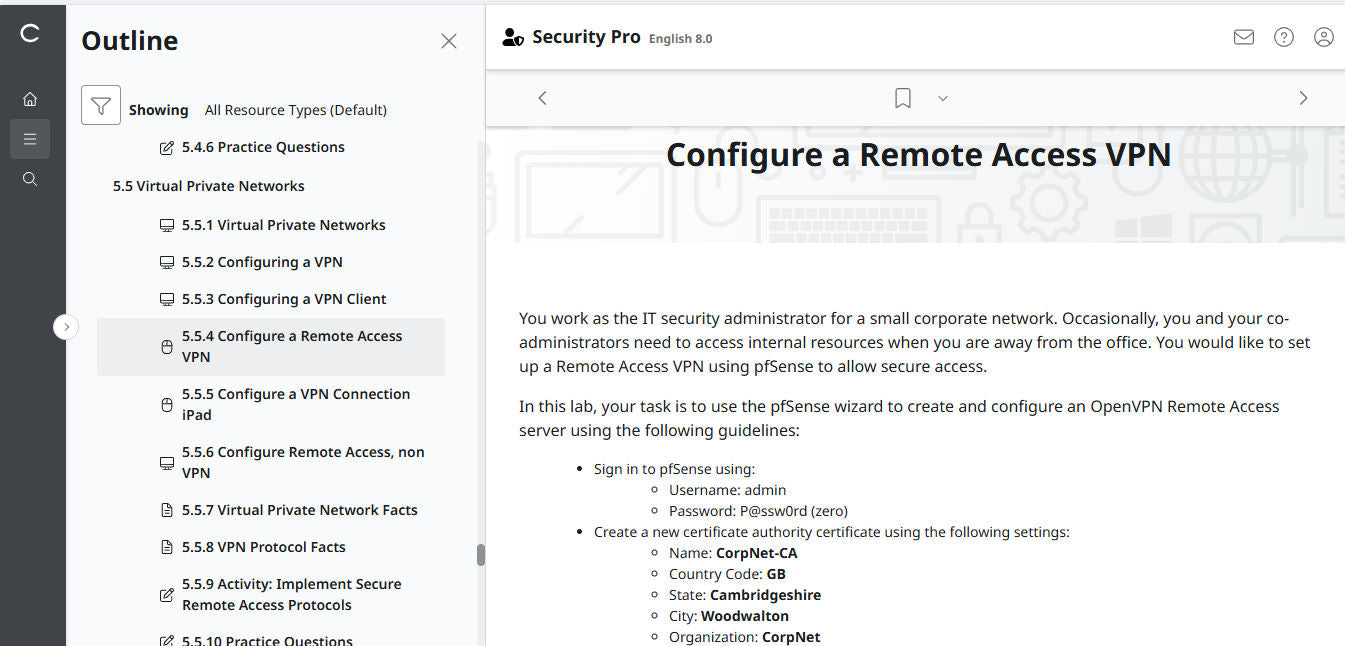 TestOut Security Pro for Security+ (SY0-701) - 12 Month Access